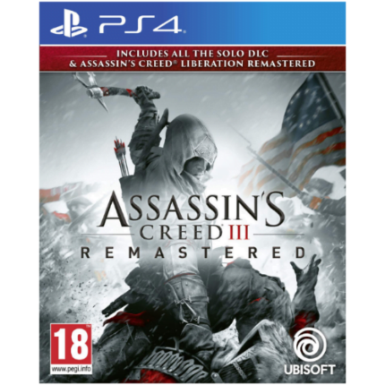 Assassins Creed III Remastered PS4 (Pre-owned)