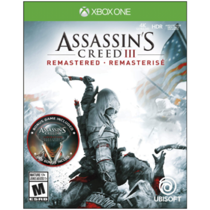 Assassins Creed III Remastered Xbox One (Pre-owned)