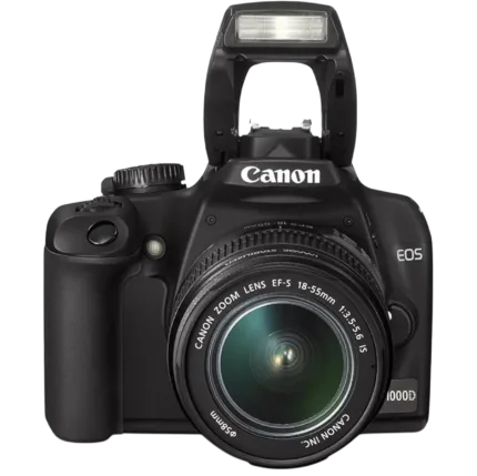 Canon EOS 1000D DSLR With Lens (Pre-owned)