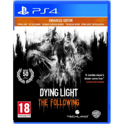 Dying Light The Following Expansion & Enhanced Edition PS4 (Pre-owned)