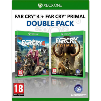 Far Cry 4 and Far Cry Primal Double Pack Xbox One (Pre-owned)