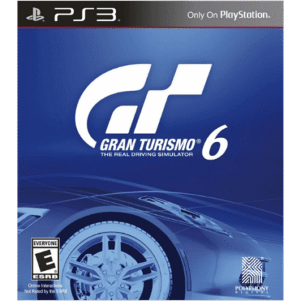Gran Turismo 6 PS3 (Pre-owned)