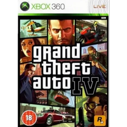 Grand Theft Auto IV Xbox 360 (Pre-owned)