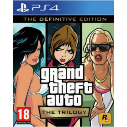 Grand Theft Auto The Trilogy The Definitive Edition PS4 (Pre-owned)