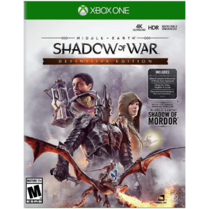 Middle Earth Shadow of War Definitive Edition Xbox One (Pre-owned)