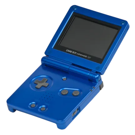 Nintendo Game Boy Advance SP Platinum Blue (Pre-owned)
