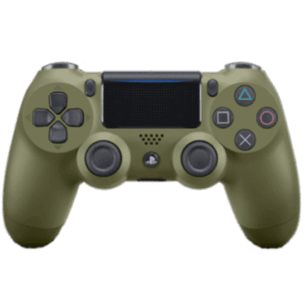 Official Sony DualShock 4 Wireless Controller for PS4 (V2) Army Green Call of Duty Special Edition (Pre-owned)