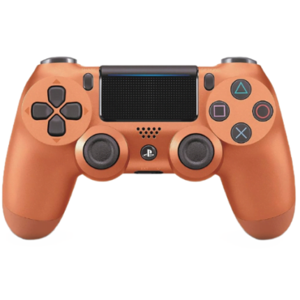 Official Sony DualShock 4 Wireless Controller for PS4 (V2) Metallic Copper (Pre-owned)