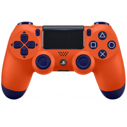 Official Sony DualShock 4 Wireless Controller for PS4 (V2) Sunset Orange (Pre-owned)