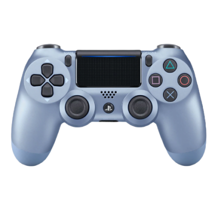 Official Sony DualShock 4 Wireless Controller for PS4 (V2) Titanium Blue (Pre-owned)