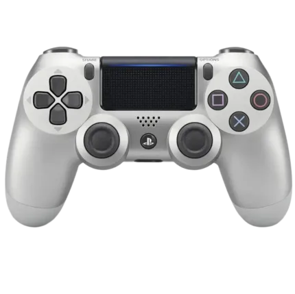 Official Sony DualShock 4 Wireless Controller for PS4 (V2) Silver (Pre-owned)