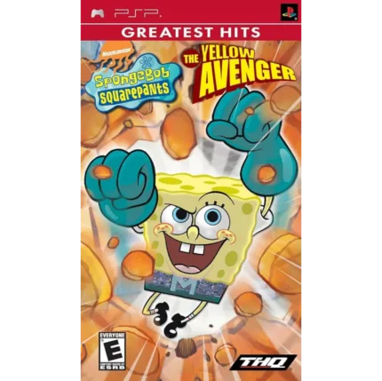 Spongebob Squarepants Yellow Avenger PSP (Pre-owned)