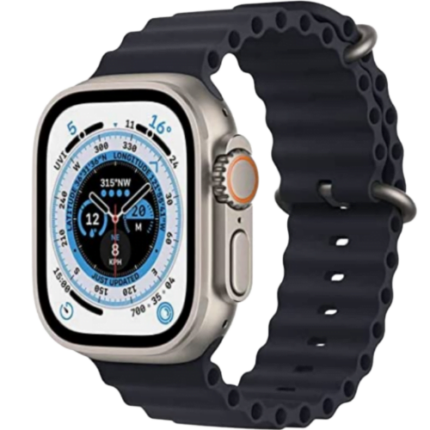 Ultra 8 Clone Smart Watch Black