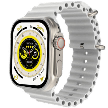 Ultra 8 Clone Smart Watch Silver