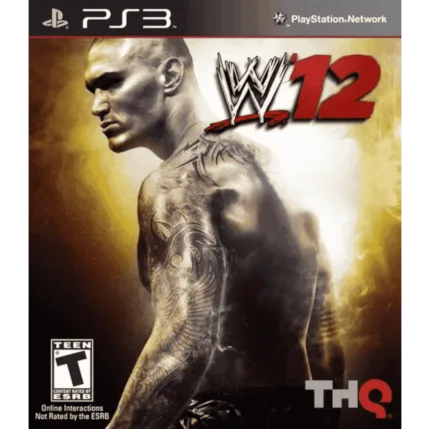 WWE 12 PS3 (Pre-owned)