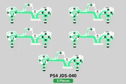 PS4 Controller Conductive Film JDS-040 | Button Flex Cable Replacement for DualShock 4 (5 Piece)