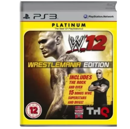 WWE 12 Wrestlemania Edition PS3 (Pre-owned)