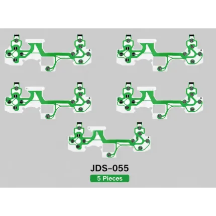 PS4 Controller Conductive Film JDS-055 | Button Flex Cable Replacement for DualShock 4 (5 Piece)