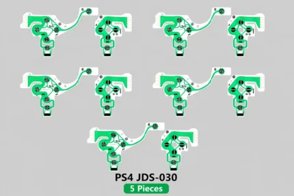 PS4 Controller Conductive Film JDS-030 | Button Flex Cable Replacement for DualShock 4 (5 Piece)