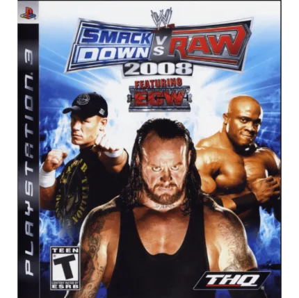 WWE SmackDown Vs Raw 2008 PS3 (Pre-owned)